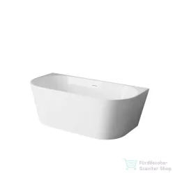   Invena ASTRI 170x80 cm falhoz illeszthető szabadon álló kád, fehér AN-03-17U-F