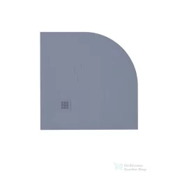   Zenon Angular Slate 100x100 cm-es negyedköríves zuhanytálca, Cobalt ANG100CO