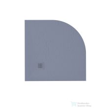   Zenon Angular Slate 80x80 cm-es negyedköríves zuhanytálca, Cobalt ANG80CO