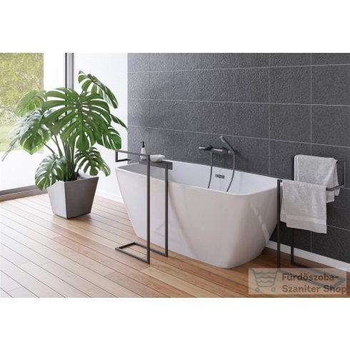 Deante Round zuhanytartó, titanium ANR_D21U