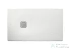 Roca Terran Stonex 100x80 cm-es zuhanytálca lefolyóval,fehér AP1013E832001100