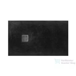   Roca Terran Stonex 100x80 cm-es zuhanytálca lefolyóval,Fekete AP1013E832001400