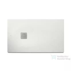  Roca Terran Stonex 140x80 cm-es zuhanytálca lefolyóval,fehér AP10157832001100