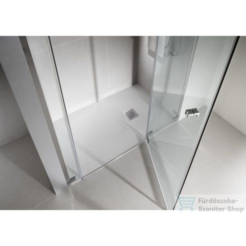 Roca Terran Stonex 160x70 cm-es zuhanytálca lefolyóval,fehér AP1016402BC01100