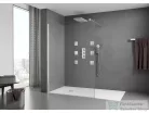 Roca Terran Stonex 160x90 cm-es zuhanytálca lefolyóval,fehér AP10164038401100