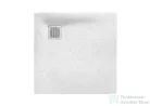 Roca Terran Stonex 90x90 cm-es zuhanytálca lefolyóval,fehér AP10338438401100