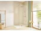 Roca Terran Stonex 90x90 cm-es zuhanytálca lefolyóval,fehér AP10338438401100