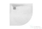 Roca Terran Stonex 90x90 cm-es íves zuhanytálca lefolyóval,fehér AP10538438401100