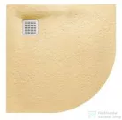 Roca Terran Stonex 90x90 cm-es íves zuhanytálca lefolyóval,Arena AP10538438401510