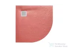 Roca Terran Stonex 90x90 cm-es íves zuhanytálca lefolyóval,Korall AP10538438401730
