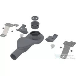   Alcaplast APZ-S6 Extra-alacsony szifon DN40 és készlet állítható lábakkal