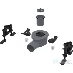   Alcaplast APZ-S9 Alacsony szifon DN50 és készlet állítható lábakkal APZ-S9