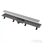Alcaplast APZ10 Simple műanyag zuhanyfolyóka, peremmel perforált rácsokhoz, 650 mm, APZ10-650M