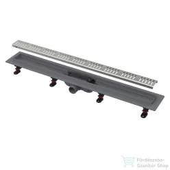   Alcaplast APZ10 Simple műanyag zuhanyfolyóka, peremmel perforált rácsokhoz, 950 mm, APZ10-950M