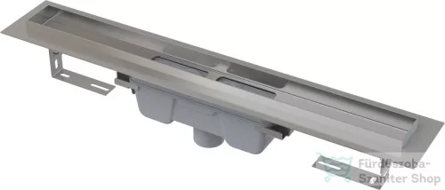 Alcaplast APZ1006 Professional zuhanyfolyóka peremmel tömör rácsokhoz, függőleges lefolyóval, 1150 mm, APZ1006-1150