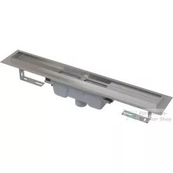  Alcaplast APZ1006 Professional zuhanyfolyóka peremmel tömör rácsokhoz, függőleges lefolyóval, 750 mm, APZ1006-750