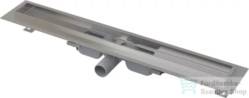 Alcaplast APZ106 Professional Low zuhanyfolyóka peremmel tömör rácsokhoz, 850 mm, APZ106-850