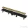 Alcaplast APZ10 Simple műanyag zuhanyfolyóka, peremmel perforált rácsokhoz, 550 mm, fekete-sárgaréz APZ10BLACK-550BRASS