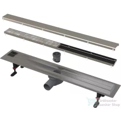   Alcaplast APZ13 Fit and Go zuhanyfolyóka peremmel perforált rácsokhoz vagy kétoldalú rácsokhoz 950 mm, APZ13-DOUBLE9-950