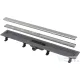 Alcaplast APZ19 Simple Zuhanyfolyóka peremmel kétoldalú rácsokhoz, 850 mm, APZ19-850