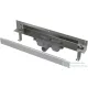 Alcaplast APZ5 SPA Lefolyó rendszer a falba építéshez, fedlap rozsdamentes-fényes, 750 mm APZ5-EDEN-750