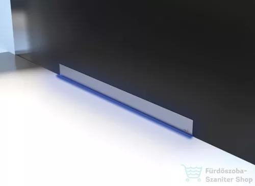 Alcaplast APZ5 SPA Lefolyó rendszer a falba építéshez, fedlap rozsdamentes-matt, 850 mm APZ5-SHADE-850