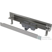   Alcaplast APZ5 SPA Lefolyó rendszer a falba építéshez, fedlap rozsdamentes-matt, 950 mm APZ5-SHADE-950