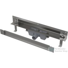   Alcaplast APZ5 SPA-TWIN lefolyó rendszer a falba építéshez, burkolható fedlap, 650 mm APZ5-TWIN-650