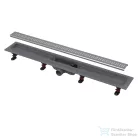 Alcaplast APZ9 Simple műanyag zuhanyfolyóka, peremmel perforált rácsokhoz, 750 mm, APZ9-750M
