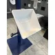BEMUTATÓTERMI AREZZO design CLEVELAND 40x39,7 pultra ültethető mosdó, solid surface, fehér AR-0021