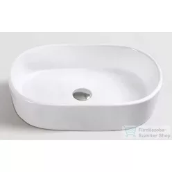 AREZZO design Tulsa 55x34,5 mosdótál, fehér AR-005
