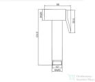 AREZZO design bidé zuhany, króm AR-0201