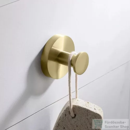 AREZZO design RONO  fogas, szálcsiszolt arany AR-030011BG