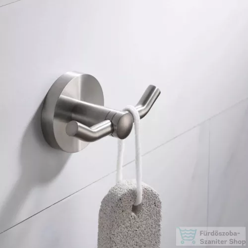 AREZZO design RONO dupla fogas, szálcsiszolt nikkel AR-030012BN