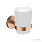AREZZO design RONO üveg pohár tartó, szálcsiszolt bronz AR-030031BB