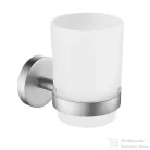 AREZZO design RONO üveg pohár tartó, szálcsiszolt nikkel AR-030031BN