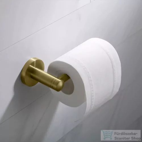 AREZZO design RONO WC papír tartó, szálcsiszolt arany AR-030043BG