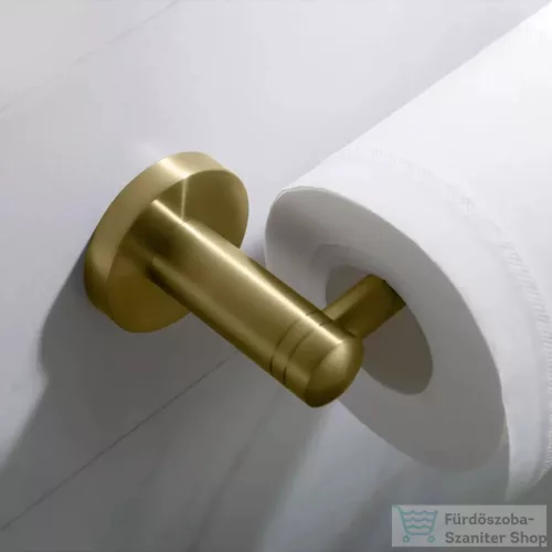 AREZZO design RONO WC papír tartó, szálcsiszolt arany AR-030043BG
