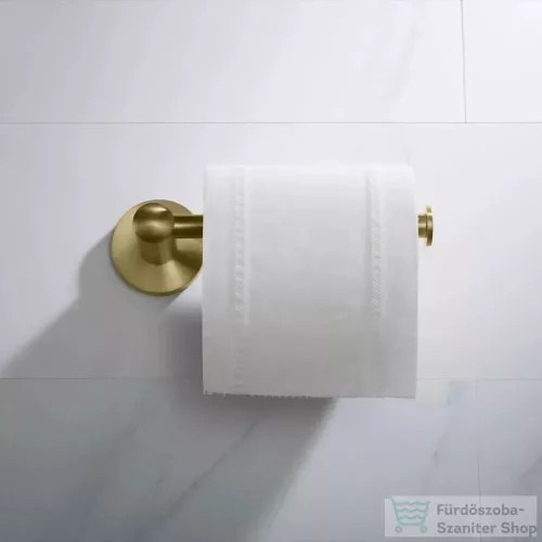 AREZZO design RONO WC papír tartó, szálcsiszolt arany AR-030043BG