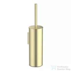   AREZZO design RONO falra szerelhető vagy szabadonálló wc kefe tartó, szálcsiszolt arany AR-030063BG
