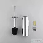 AREZZO design RONO falra szerelhető vagy szabadonálló wc kefe tartó, króm AR-030063CR