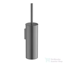   AREZZO design RONO falra szerelhető vagy szabadonálló wc kefe tartó, gun metal AR-030063GM