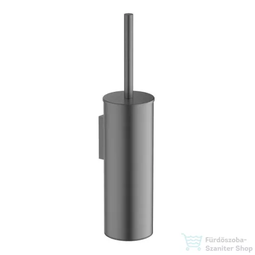 AREZZO design RONO falra szerelhető vagy szabadonálló wc kefe tartó, gun metal AR-030063GM