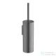 AREZZO design RONO falra szerelhető vagy szabadonálló wc kefe tartó, gun metal AR-030063GM