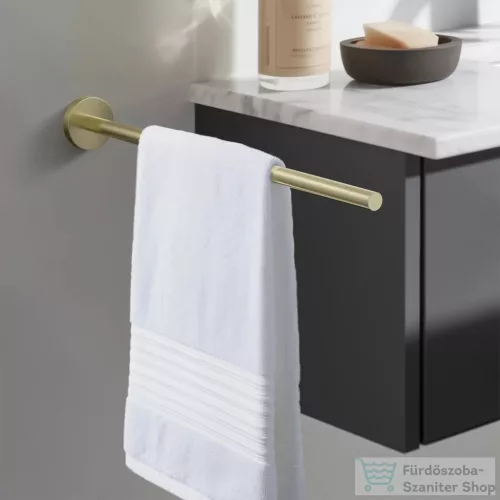 AREZZO design RONO törölközőtartó , szálcsiszolt arany AR-030081BG