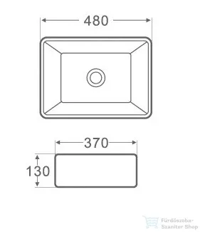 AREZZO design PLACA PULTRA ÜLTETHETŐ MOSDÓ AR-058