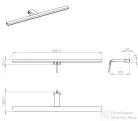 Arezzo design ESTHER lámpa 50cm IP44 4000K, króm AR-1100230049