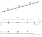 Arezzo design ESTHER lámpa 120 cm IP44 4000K, króm AR-1100230052