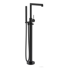   AREZZO design PALMFIELD szabadon álló kádtöltő csaptelep, matt fekete AR-11007BL