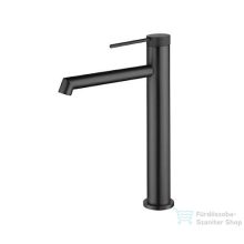   AREZZO design PALMFIELD magasított mosdó csaptelep, leeresztő nélkül, gun metal AR-1102GM